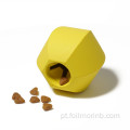 Cão de brinquedo Hexagonal brilhante personalizado com alimentação para animais de estimação